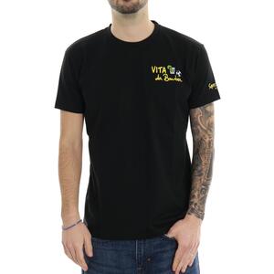T-SHIRT VITA DA BOMBER NERO